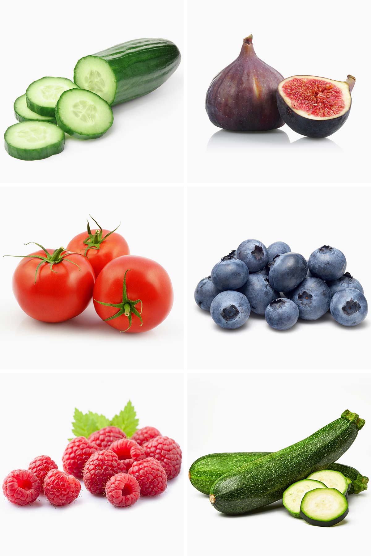 6 fruits and vegetables that are in season in June.